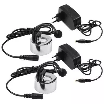 45 мм увлажнитель ультразвуковой туманообразователь промышленный инкубатор 24 В распылитель головка распылителя Fogger Atomizer EU plug