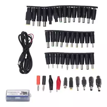 45 шт., универсальный блок питания для ноутбука, адаптер постоянного тока для обслуживания компьютера