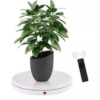 45 см/17,7 дюйма моторизованный вращающийся дисплейный стенд с возможностью вращения на 360 градусов электрическая фотосъемка EU Plug белый