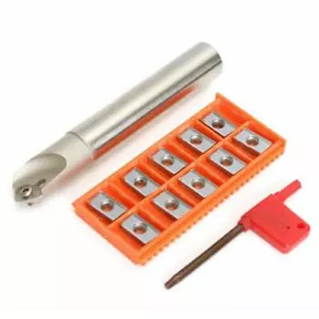 45° SSK C20-20-130 20 мм сменная концевая фреза + 1 шт. APKT1604 вставки