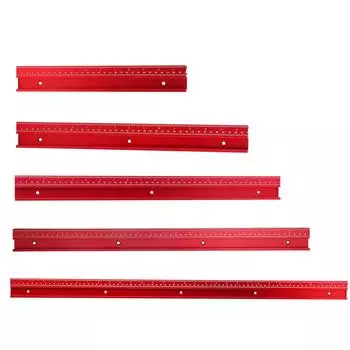 45 Тип Деревообрабатывающий желоб, рельс из алюминиевого сплава, нажимная ручка, приспособление для настольной пилы, пазовые детали 300mm