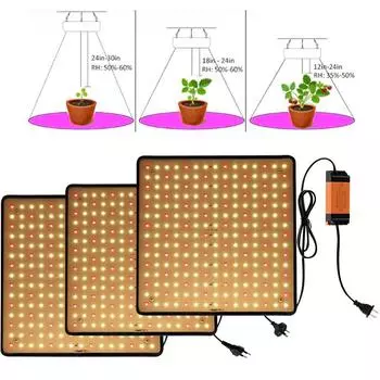 45 Вт Внутренние лампы для выращивания растений Красный Желтый светодиодный светильник для выращивания овощей и цветов EU
