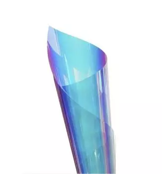 45x200см Хамелеон Цветная Пленка для Окна ПВХ Статическая Декоративная Тонировка Стекла для Дома Офиса Здания Стеклянная Наклейка 45x200cm