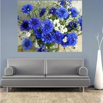 45x35 см полная дрель 5D DIY картина с бриллиантами безрамная картина украшение дома 45x35CM