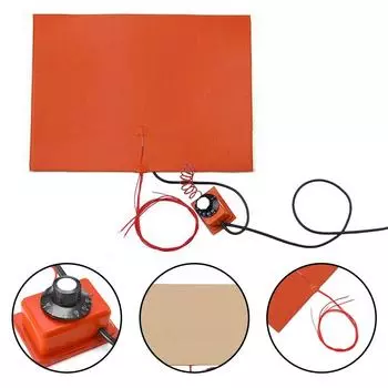 460*220MM 220V 1400W силиконовый нагревательный коврик для принтера с подогревом