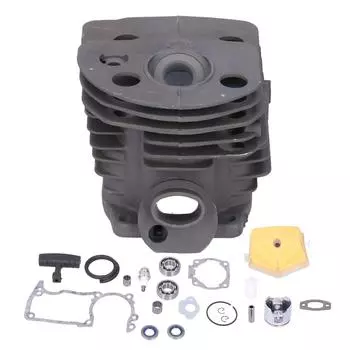 46 мм цилиндр поршневой свечи зажигания топливный фильтр комплект садовая бензопила аксессуар подходит для Husqvarna 55 51