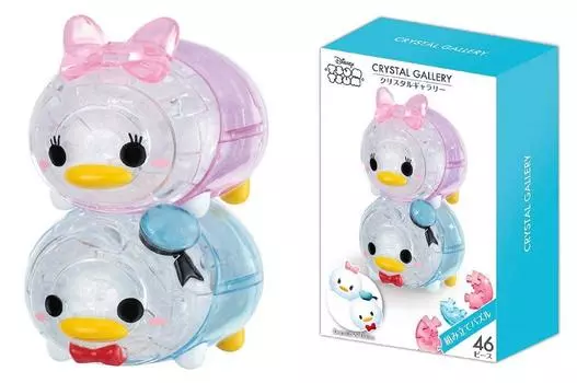 46 предметов Crystal Gallery Disney Tsum Tsum Дональд Дэйзи и