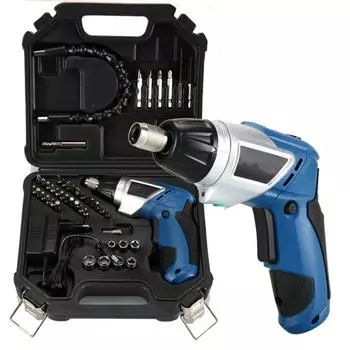 46 шт./компл. многофункциональная электрическая отвертка с перезаряжаемой литиевой батареей Eu