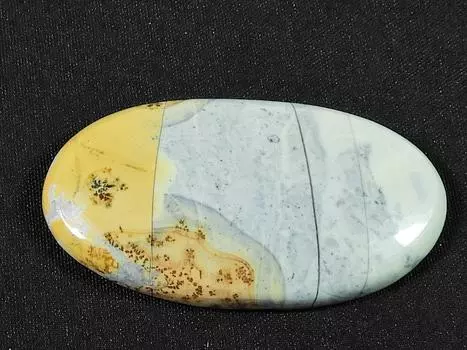 46Cts. Натуральный полудрагоценный камень Малигано яшма AAA овальной формы 23X42X05 мм SK-820