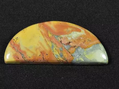 46Cts. Необычный полудрагоценный камень из натуральной малиганской яшмы ААА 20X46X06 мм SK-832