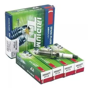 4712 IXEH22TT Двойная иридиевая свеча зажигания для SUBARU FORESTER RENAULT DUSTER DACIA LODGY MAZDA 3/6 INFINITI MERCEDES-BENZ 4pcs