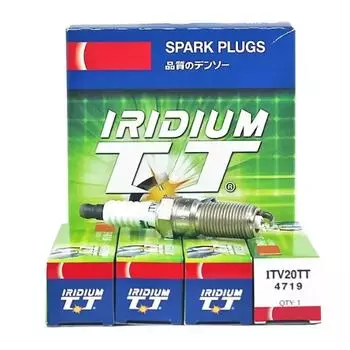 4719 ITV20TT Двойная иридиевая свеча зажигания для VOLVO V40 V60 V70 S60 S80 VW ROUTAN VAUXHALL OPEL INSIGNIA FORD MAZDA DODGE CHRYSLER 4pcs
