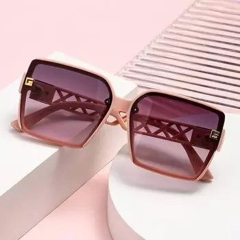 4733 Солнцезащитные очки с квадратной полой оправой и большой оправой 4 Commuter Glasses, солнцезащитные очки премиум-класса