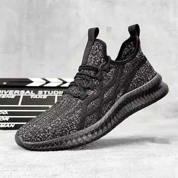 47 больших размеров мужская обувь всесезонная мужская обувь из дышащей сетки с ворсом черные ленивые туфли легкие сетчатые туфли 40 зелёный