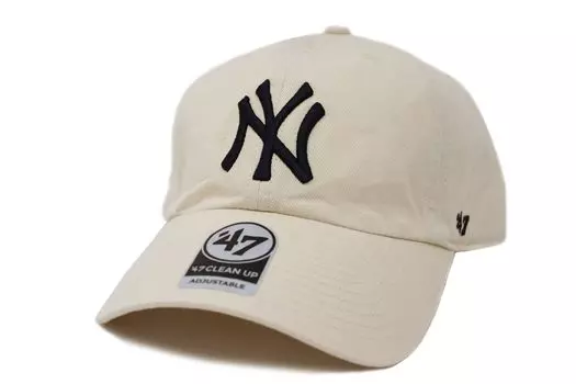 47 Brand Cap CLEAN UP NEW YORK YANKEES Yankees Свободный размер (натуральный)