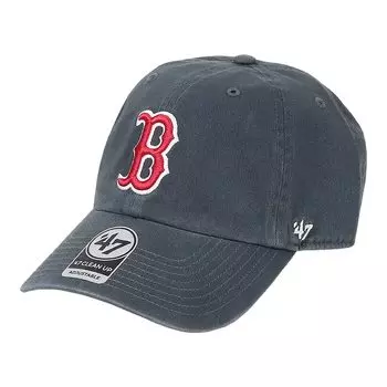 47 Brand Cap Cleanup Low Cap MLB Major League Hat Forty Seven Boston Red Sox BOSTON RED SOX Vintage Navy Free Size [Товар]