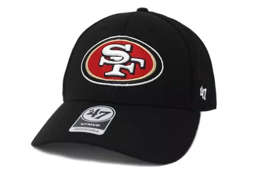 47 Brand Seven Cap 47 MVP NFL SAN FRANCISCO 49ers San Francisco 49ers 2 1 шт. (Сорок Брендов)