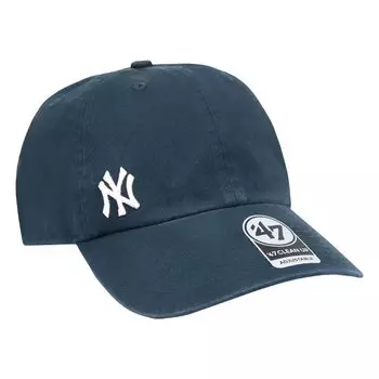 47 Brand Seven Forty Seven Clean Up Low Cap Unisex Mini Logo CLEAN UP MLB Chibi Logo Hat Cap Yankees Navy Navy Free Size (Сорок Брендов) Мужские женские