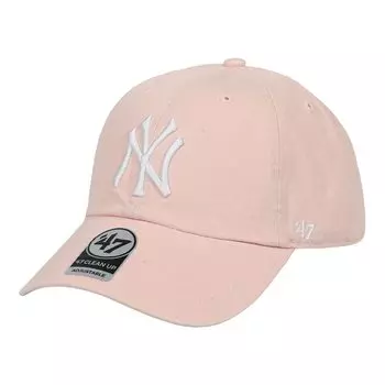 47 Seven Cap Yankees Cleanup CLEAN UP NY Logo CAP Hat Low Cap MLB NEW YORK YANKEES Pink Pink Free Size [Forty Brand] Мужская Женская розовый