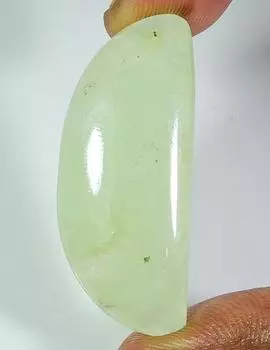 47Cts. Натуральный пренит рутиловый кабошон россыпью драгоценный камень 17X42X07 MM PP-70