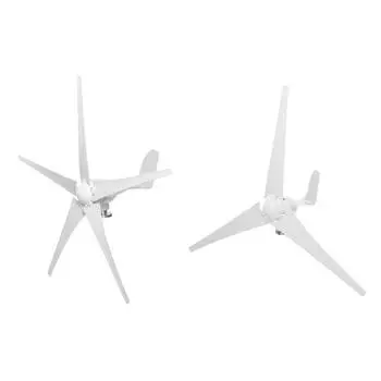 4800 Вт 12/24/48 В ветряные генераторы 3/5 ветровые лопасти с водонепроницаемым контроллером заряда подходят для дома или кемпинга 3 blades-12V