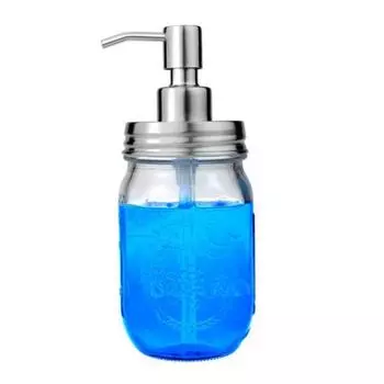 480 мл лосьон для ванной комнаты, жидкое мыло, дозатор из нержавеющей стали с кисточкой чистый