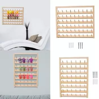 48/54 Катушки Держатель для ниток Подставки для органайзеров для ниток Органайзеры для катушек с нитками для шитья Вышивки Плетения волос A