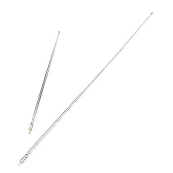 48/64 см 6-секционная металлическая полноканальная AM FM радиотелескопическая антенна вращающаяся на 360 градусов Aeial Middle 360 connector