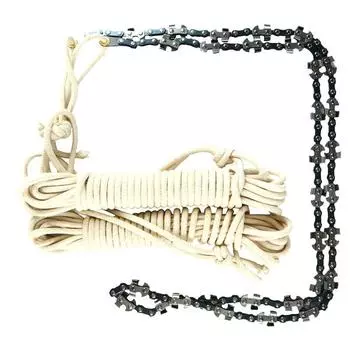 48-дюймовый ручной тросовый цепной резак для дерева с обеих сторон, уличный инструмент для обрезки деревьев, веток, ручных инструментов W 48 inch