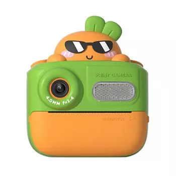 48-мегапиксельная камера для моментальной печати, детская селфи-камера, игрушечная камера 1080P для малышей розовый