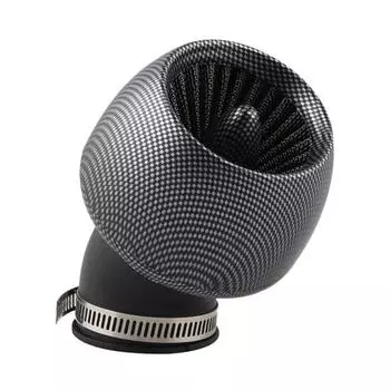 48 мм универсальный мотоцикл ATV грязевой велосипед очиститель воздушного фильтра замена чёрный