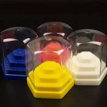 48 отверстий для сверл для ногтей, подставка-держатель, пустая коробка для хранения, фрезерный резак, контейнер для дисплея, аксессуары, акриловая крышка, инструменты