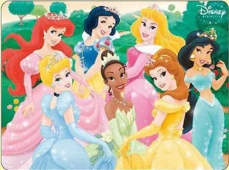 48 Piece 3D Jigsaw Puzzle Disney Wonderful Princess [Lenticular]