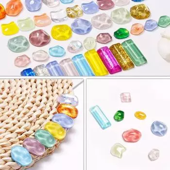 48 шт., дисплей для лака для ногтей, водная рябь, неправильная форма, инструмент для дизайна ногтей, прозрачная доска для ногтей, образцы, карта для демонстрации гель-лака G