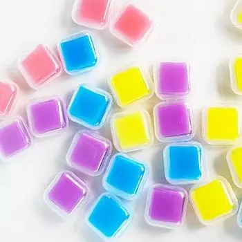 48 шт., клейкая глина для рисования с прозрачной коробкой, пряжкой, застежкой, сделай сам, 5D инструмент для алмазной живописи, портативная вышивка, вышивка крестом, буровая грязь, принадлежности для рукоделия разноцветный