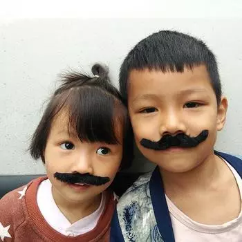 48 шт. забавный костюм усы пират Хэллоуин поддельные бороды усы вечеринка забавные наклейки принадлежности