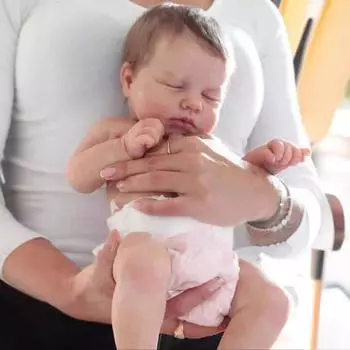 48 см мягкая силиконовая виниловая спящая кукла Reborn Baby 19 дюймов новорожденный Bebe милый подарок на день рождения живая 3D кожа кукла Reborn Baby Male baby