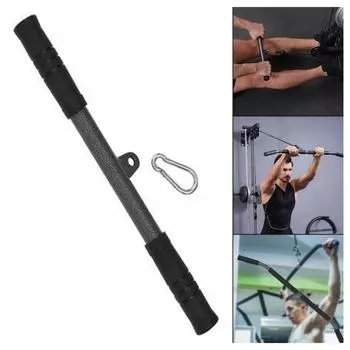 48 см вращающийся прямой гриф тренажера с высокой несущей способностью кабельный тренажер для бодибилдинга 48CM