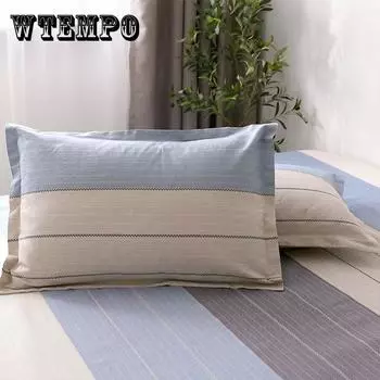 48 см x 74 см наволочка из чистого хлопка, наволочка, одна пара в упаковке, утолщенная, дышащая, впитывающая пот наволочка с шифрованием