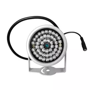 48 светодиодных ИК-ламп водонепроницаемый инфракрасный ночной свет для камеры видеонаблюдения ИК-свет камеры видеонаблюдения инфракрасная ночная подсветка 1PCS