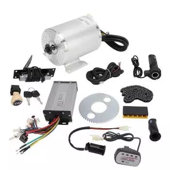 48 В 2000 Вт электрический бесщеточный контроллер двигателя постоянного тока, комплект 4500 об/мин для электрического скутера, велосипеда