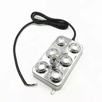 48 В 6 головок ультразвуковой туманообразователь Fogger из нержавеющей стали промышленный увлажнитель воды фонтан пруд распылитель без источника питания