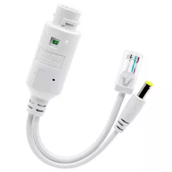 48 В на 12 В POE-сплиттеры водонепроницаемый POE-кабель 10/100 Мбит/с Ethernet-адаптерный кабель