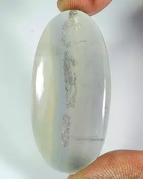 48Cts.Natural Fluorite Multi Color Oval Cabochon Loose Gemstone 21X42X05MM PP-628