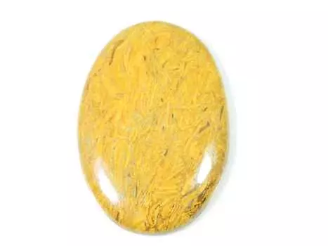 48Cts. Натуральный яшма Мариам овальный кабошон россыпью кристалл драгоценный камень 27X42X4MM SK-1418