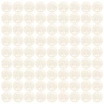 48Pcs Wooden Tree of Life Ray Carving DIY Handicrafts Holiday Decoration Ornaments Crafts