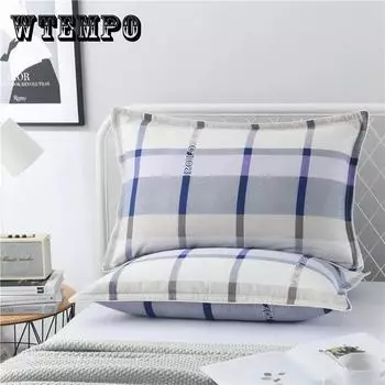 48x74 см наволочка толстая наволочка из чистого хлопка двойная королева размер наволочка для спальни с принтом постельные принадлежности из двух предметов