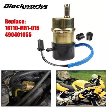 490401055 Мотоциклетный топливный насос 12 В для Honda VT600CCBR600F XRV750 Shadow VT750 VFR750F Мотоциклетный масляный насос замена 16710-MR1-015 золотой