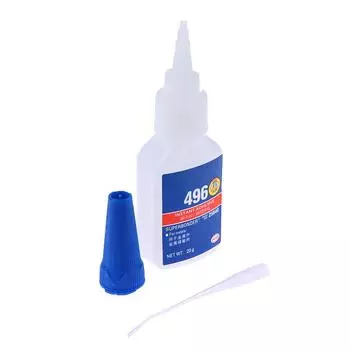 496 Ремонтный клей Высокопрочный клей Мгновенный клей Универсальный тип Липкий металл Пластик Кожа Резина Быстросохнущий клей onesize