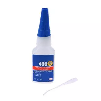 496 Ремонтный клей Высокопрочный клей Мгновенный клей Универсальный тип Липкий металл Пластик Кожа Резина Быстросохнущий клей onesize